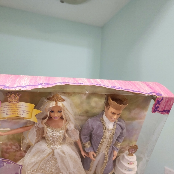Super RARE Barbie and Ken Cinderella Wedding, Princess Collection, 2005 Year - Picture 10 of 12
